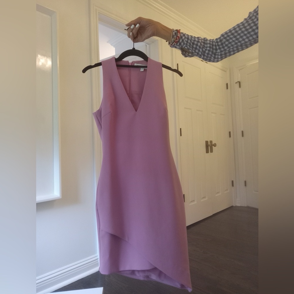 Elizabeth and james pink sleeveless dress knee length   Size 0.  Worn twice